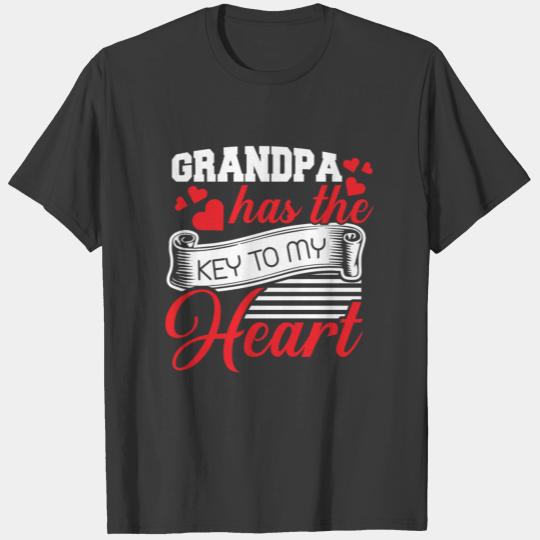 Grandpa grandparents grandad granddad granddaddy T-shirt