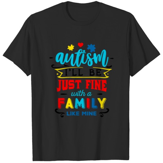 Discover Autism Family T-shirt