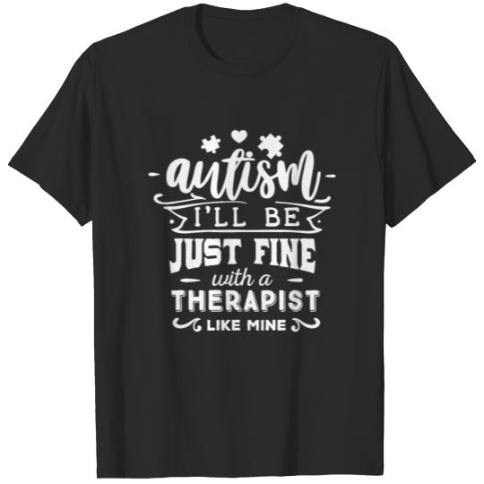 Discover Autism Therapist T-shirt