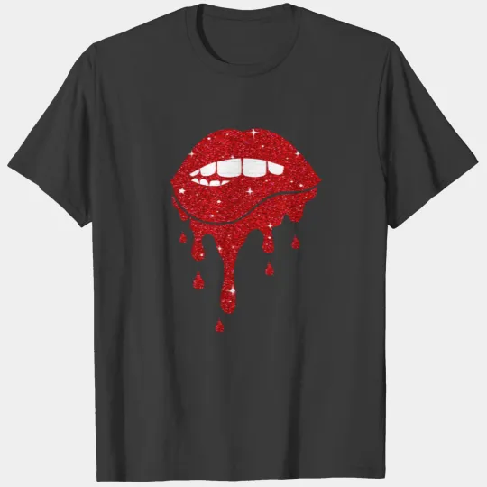 Sexy Mouth Red Lipstick T-shirt