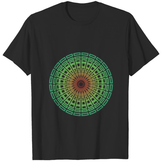 Colorful vicious circle T-shirt