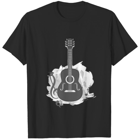 Discover Acoustic Guitar Playlist And Music T-shirt