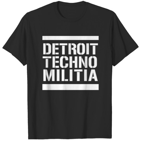 Discover Detroit Techno Militia T-shirt