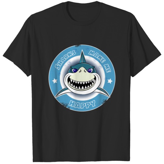 Discover Shark Make me Happy T-shirt