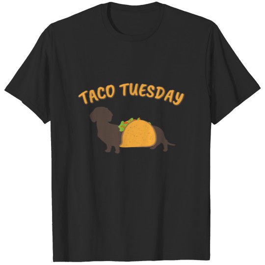 Discover taco tuesday dog T-shirt