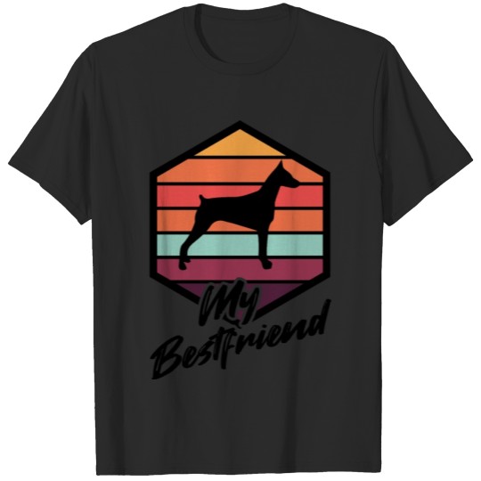 Discover Doberman My Bestfriend Dog Lovers Gift Shirt Idea T-shirt
