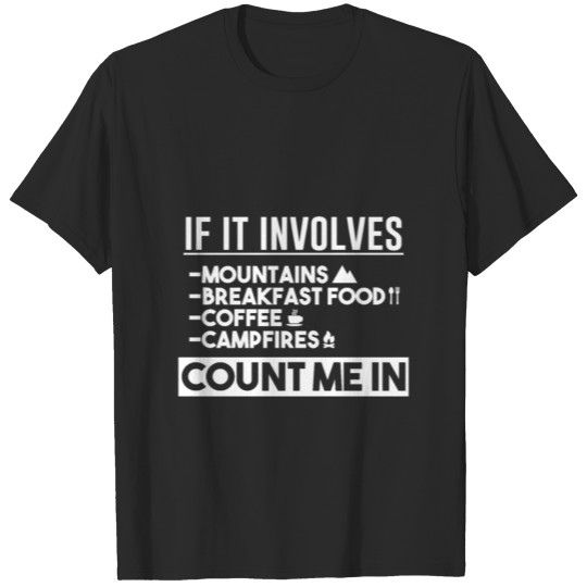 Discover Hiking Mountain Hiking Mountain Mountaineer T-shirt