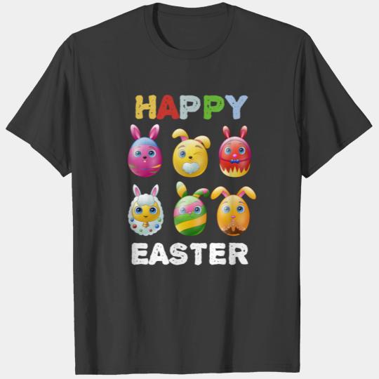 Cute Kids Boys Girls Silly Rabbit Easter Shirt T-shirt