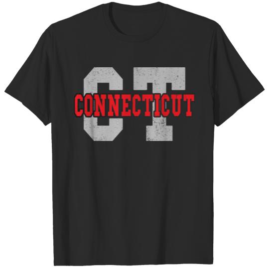 Discover Connecticut product - CT - Patriotic Gift T-shirt