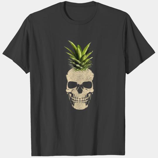 Pineapple Skull - Vintage Punk Irokese T-shirt