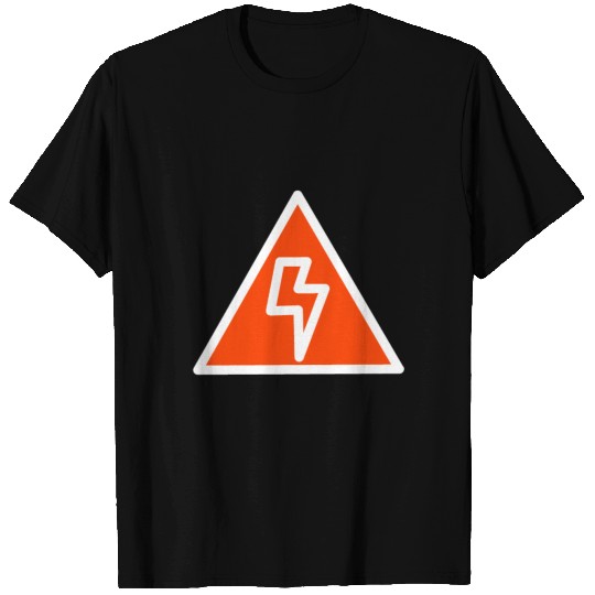 Orange lightning T-shirt