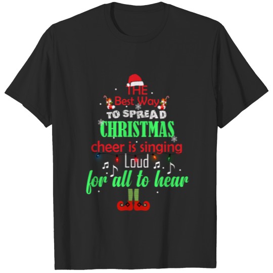 Discover Christmas Elf Spread XMAS Cheer Funny product T-shirt