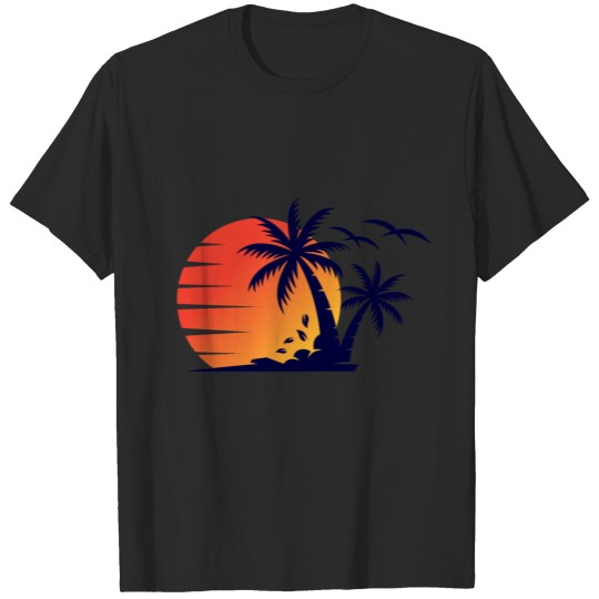 Discover Sunset, Vacation, Rest, Relax, Island T-shirt