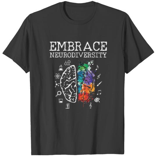 Embrace Neurodiversity - ASD ADHD Autism Awareness T-shirt
