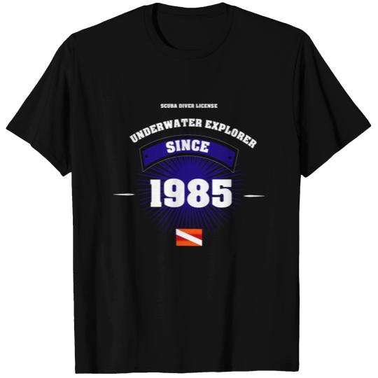 diver since 1985 T-shirt