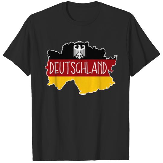 Discover Patriotic product - Deutschland - German Gifts T-shirt