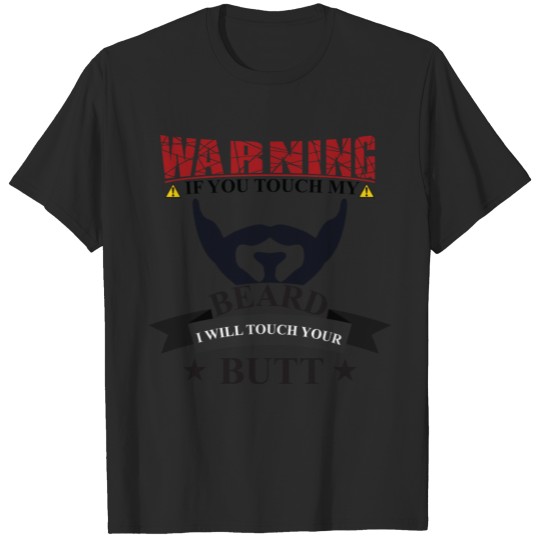 Discover Beard product For Men - Warning If You Touch My I T-shirt