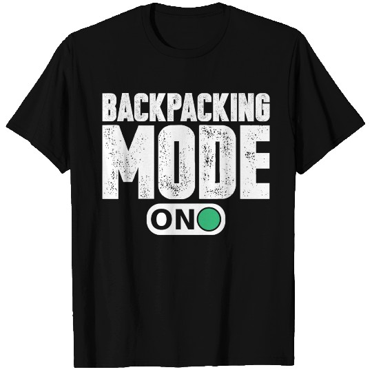 Backpacking Hiking Camping Backpacker Cool Gift T-shirt
