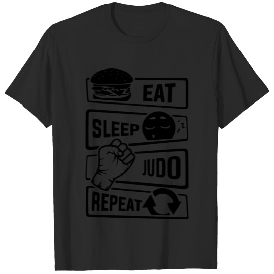 Discover eat judo repeat T-shirt