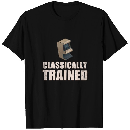 "Classically Trained" Retro Arcade T-shirt
