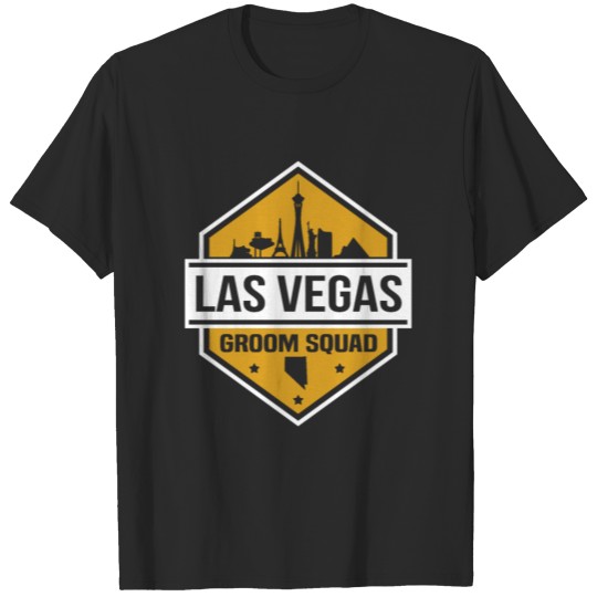 Discover Las Vegas Bacelor Groom Squad T-shirt