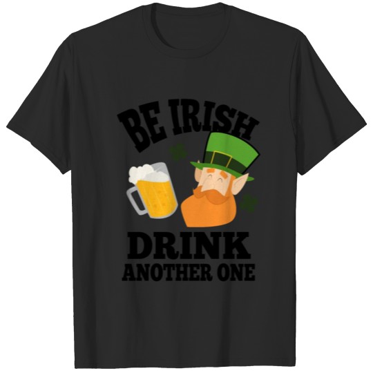 Discover Patrick's Day Drinking Leprechaun Shamrock Gift T-shirt