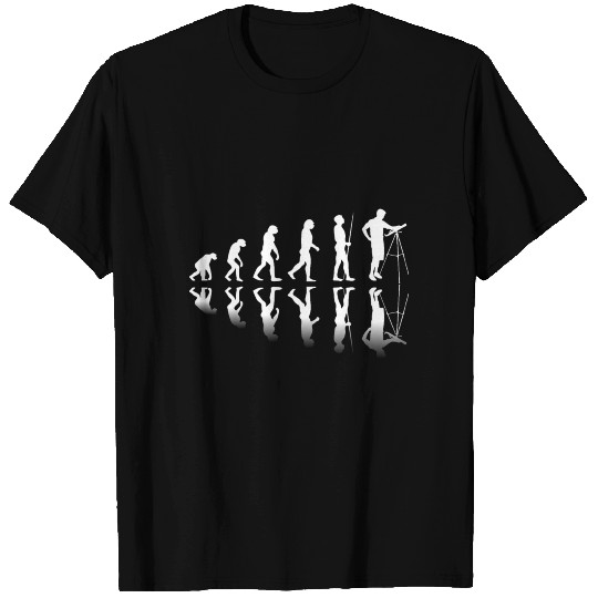 evolution from caveman to astronomer T-shirt