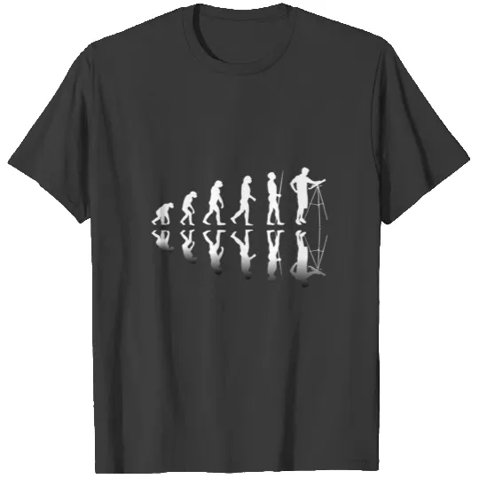 evolution from caveman to astronomer T-shirt