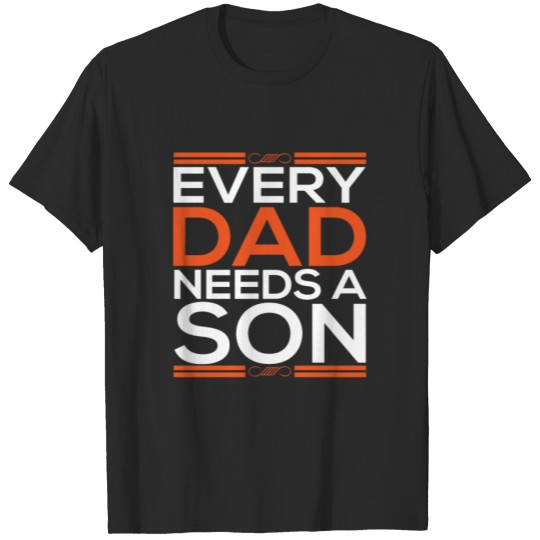 Discover Father Family Birth Children Son Gift T-shirt