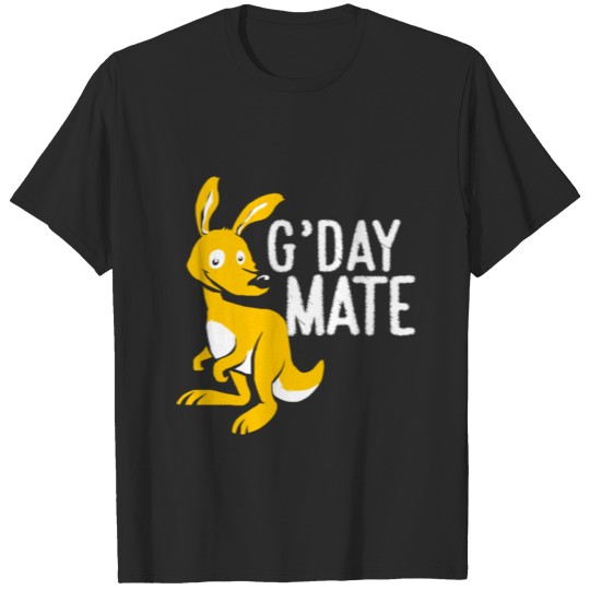 Discover Kangaroo Animal Australia Backpacker Marsupial Sun T-shirt