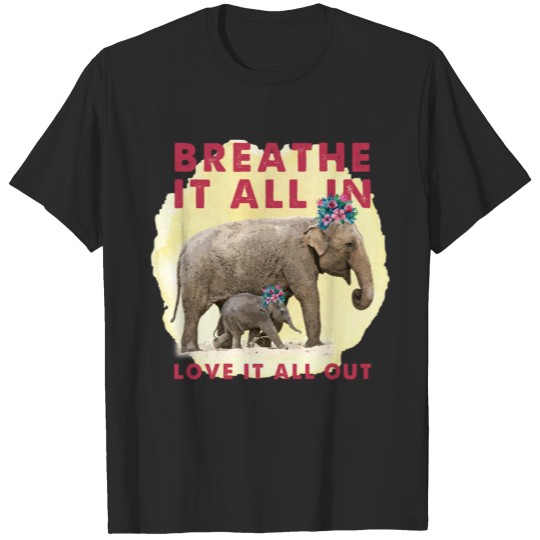 Discover Mama and Baby Elephant T-shirt
