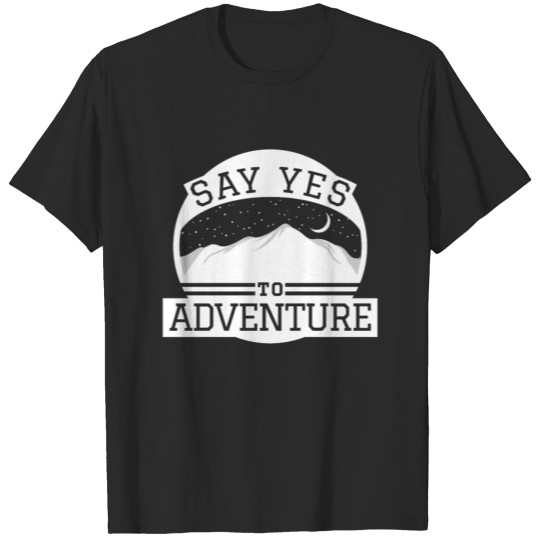 Discover Hiking Mountain Hiking Mountain Mountaineer T-shirt