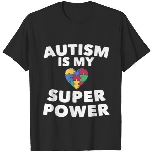 Discover Autism Super Power T-shirt