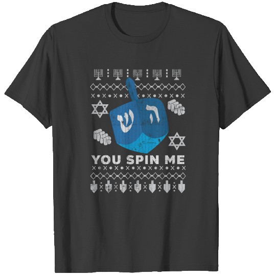 Chrismukkah Chistmas Hannukkah Chanukah Ugly T-shirt