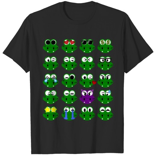 Discover Crocodile Face product Cute Alligator Faces Gifts T-shirt
