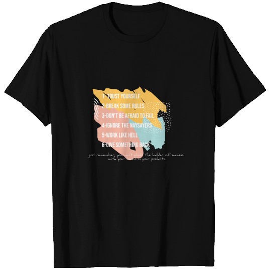 Success Rules Arnold Schwarzenegger T-shirt