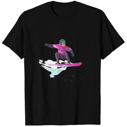 Winter Olympics Snowboarding T-shirt