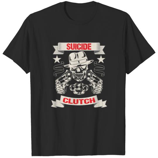 Suicide Clutch Gangster Rap Crime T-shirt