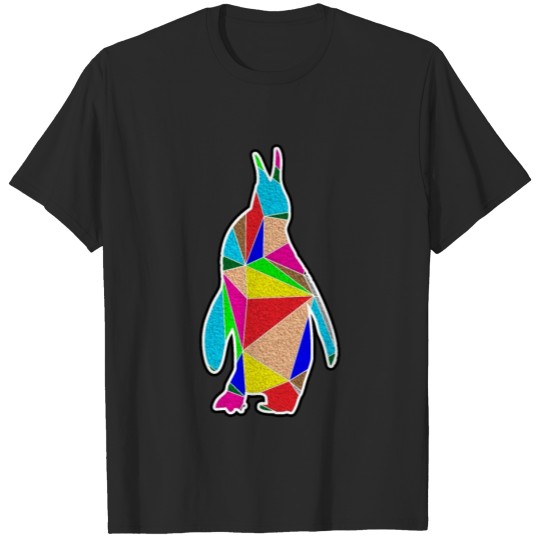 Discover Geometric Geometric Penguin T-shirt