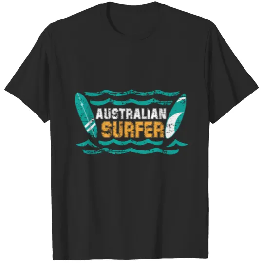 Discover Australian Surfer , beach vacation,ocean, surfing T-shirt
