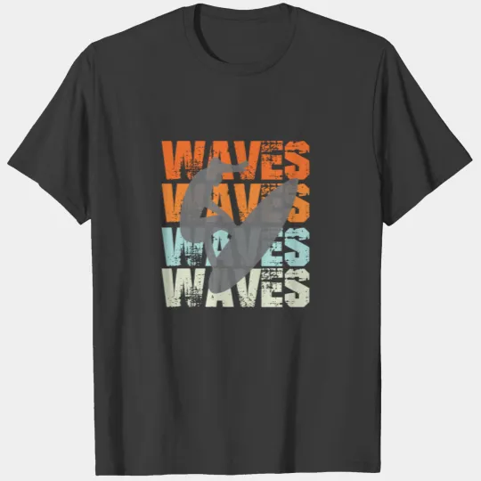 Surfer , beach vacation,ocean, surfing the waves T-shirt