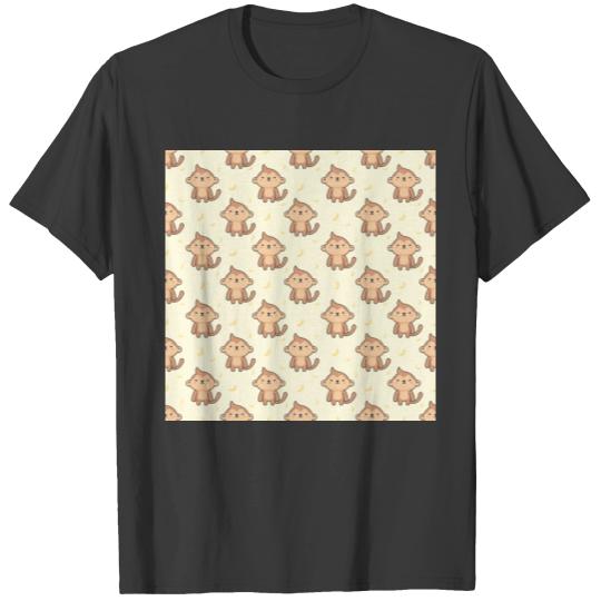 Angry Monkey Cute Animal Pattern T-shirt