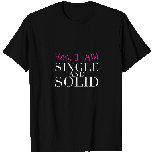 Single and Solid (white) T-shirt