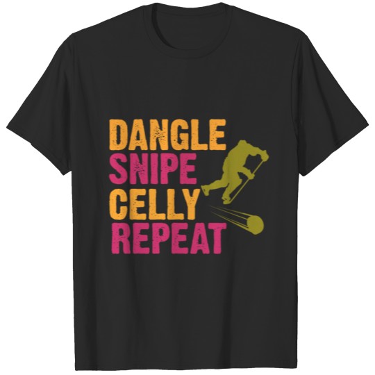 Discover Ice Hochey - Hockey - repeat T-shirt