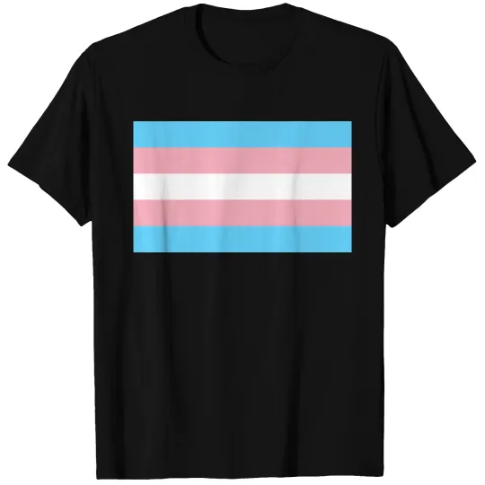 Transgender Pride flag T-shirt