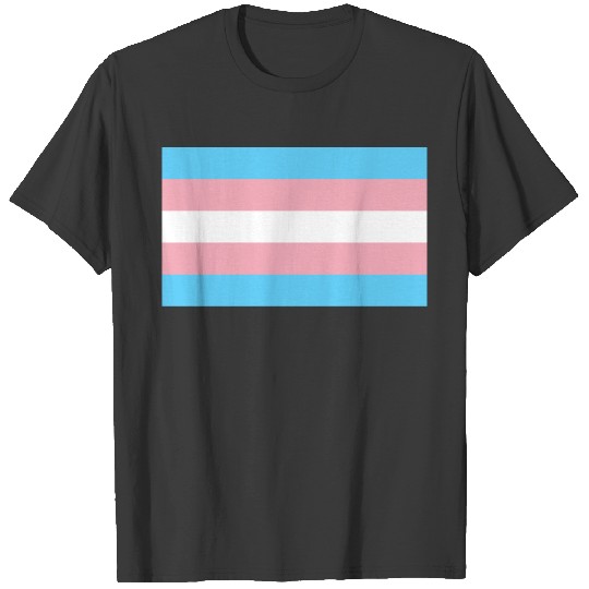 Transgender Pride flag T-shirt
