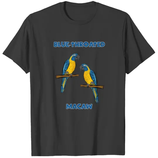 Blue-throated macaw - bird - parrot - animal T-shirt