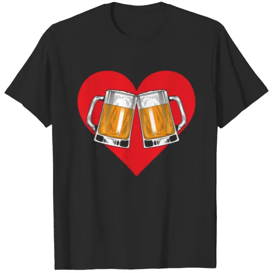 Discover Beer on Heart Prost Gift Oktoberfest T-shirt