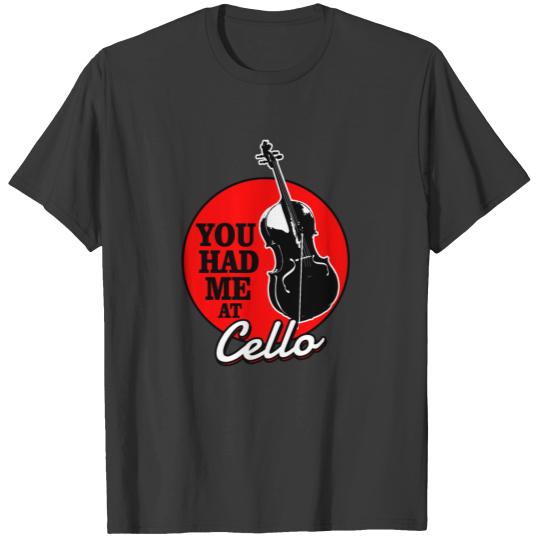 Cello Double Bass Music Teacher Symphony Violin T-shirt