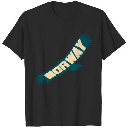 Discover norway eagle gift T-shirt